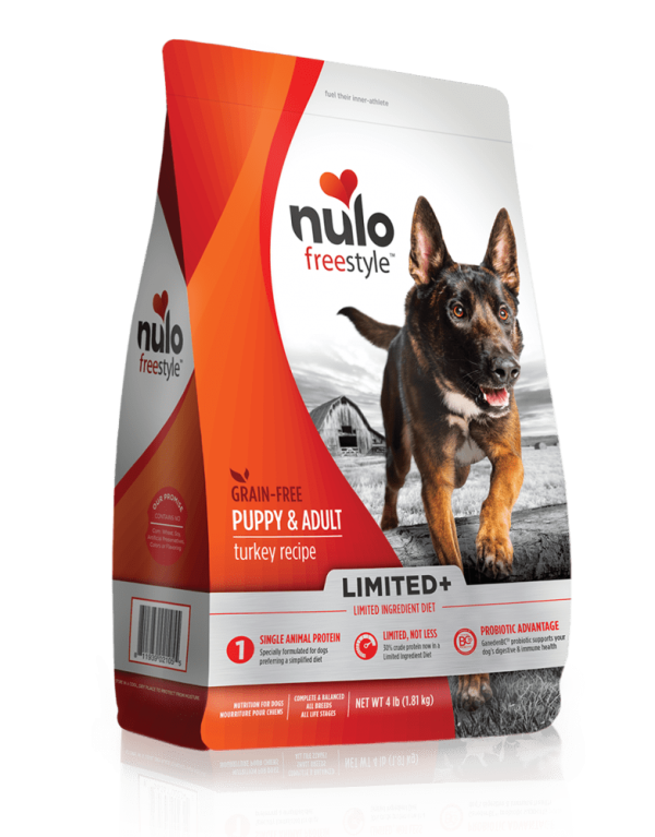 Nulo FreeStyle Limited+ Grain Free Turkey Recipe Puppy & Adult Dry Dog Food Cheap