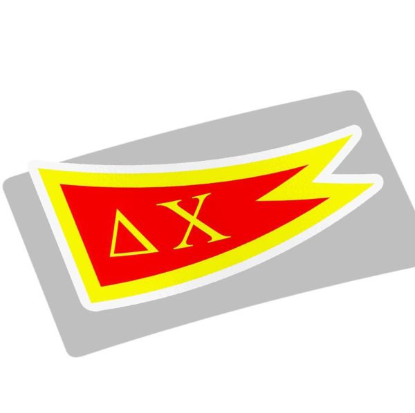 Delta Chi Flag Decal Sticker Cheap